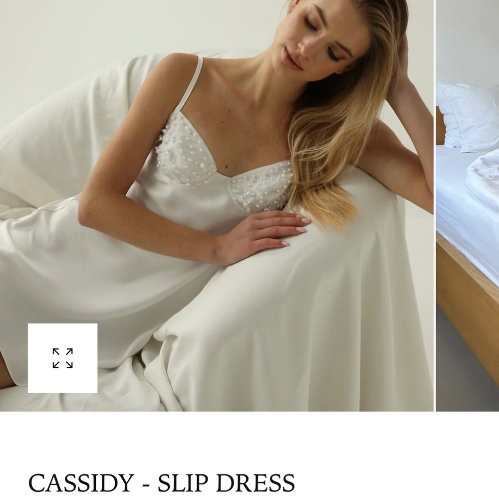 NWT Cassidy bridal slip dress